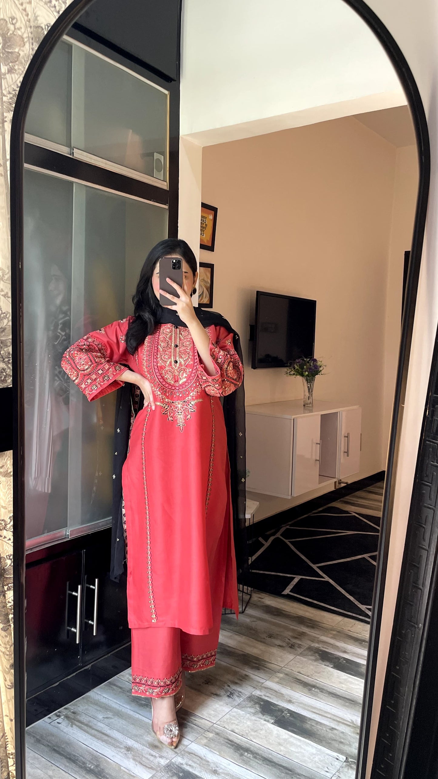 Noor full embroidered