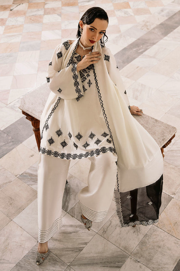 Snowstorm full embroidered