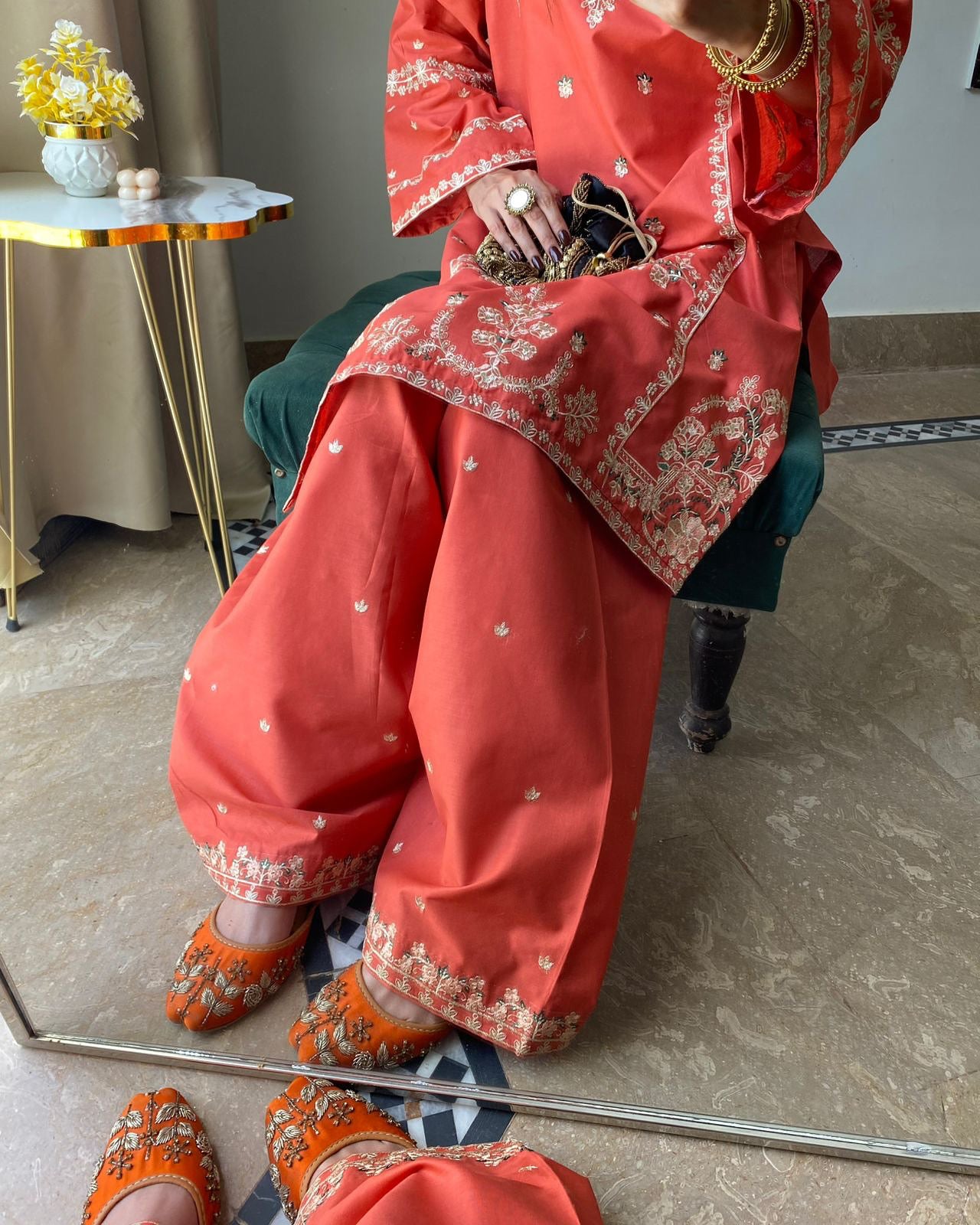 Jannat full embroidered