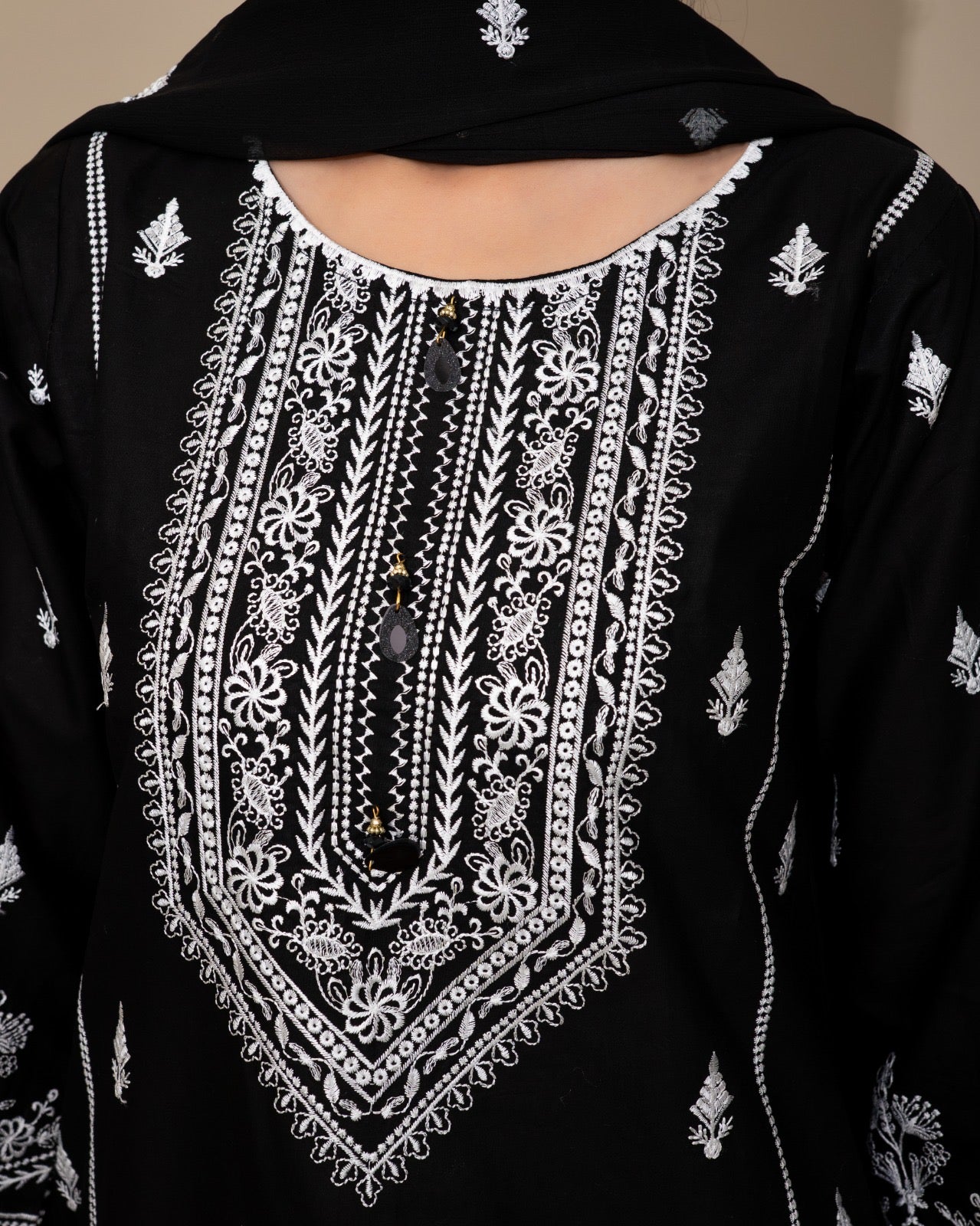 Shahjahan Embroidered 3 piece