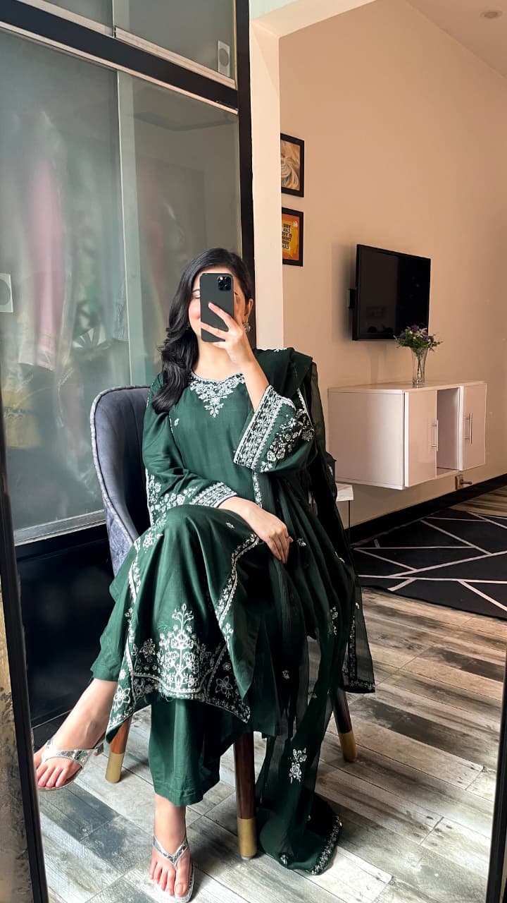 Grace Embroidery 3 piece