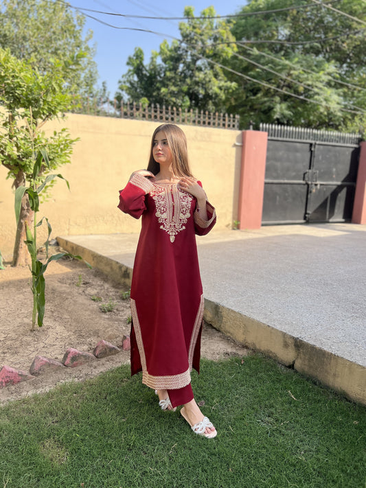 Laiba Embroidery 2 piece