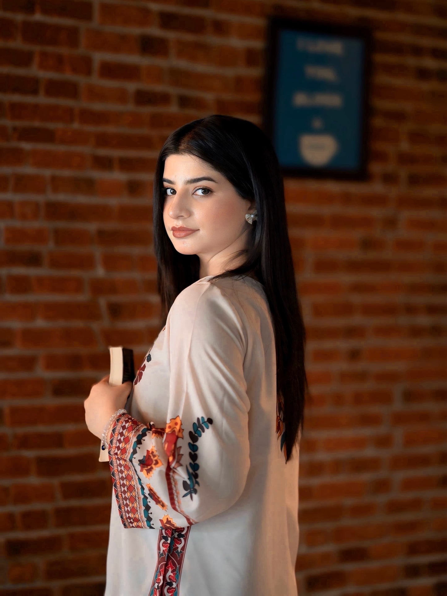 Meerub digital printed