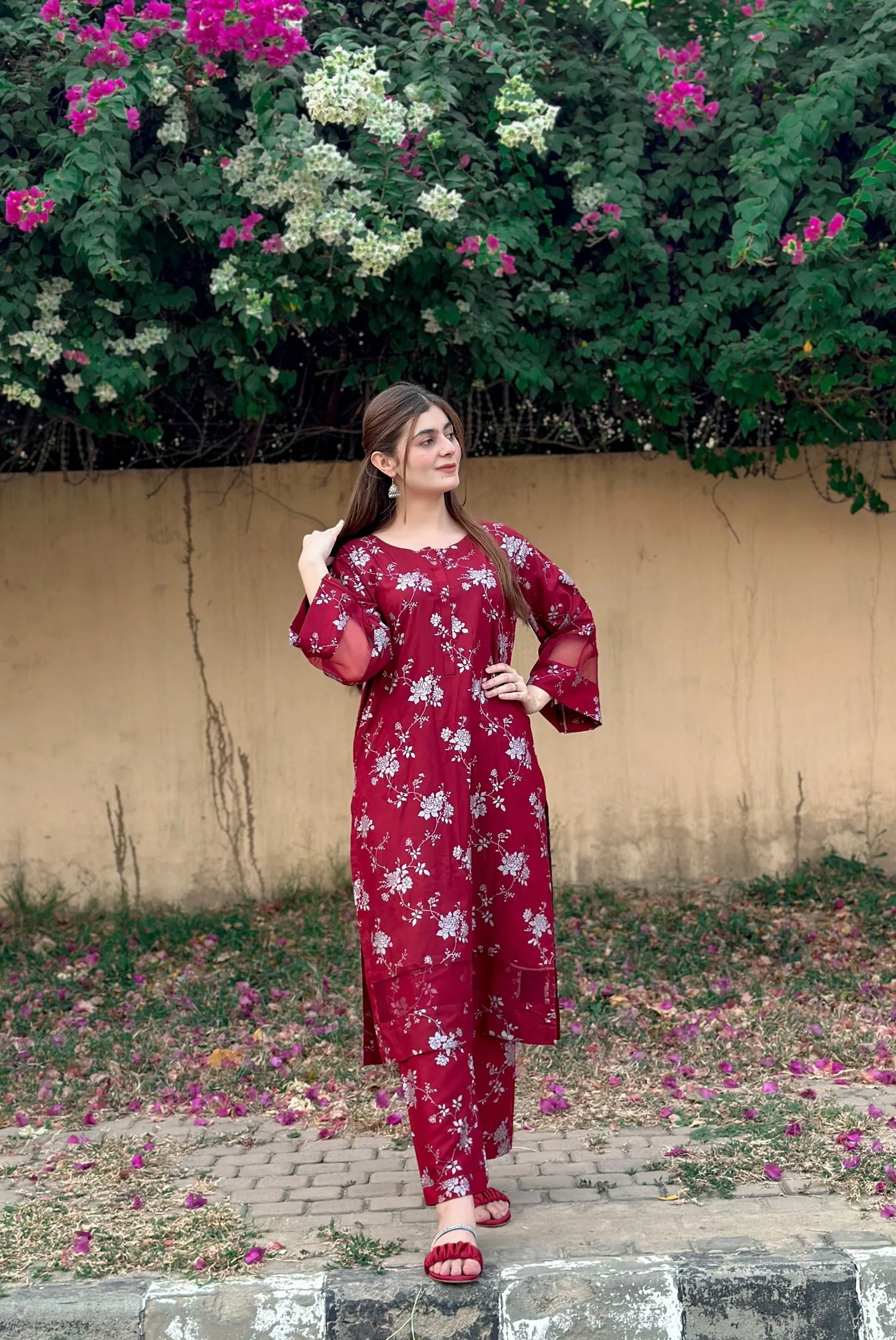 Blossom comfortable coord set