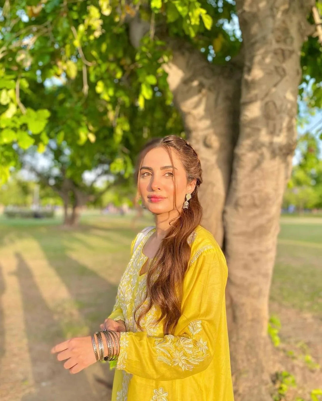 Yellow Indian Kurti