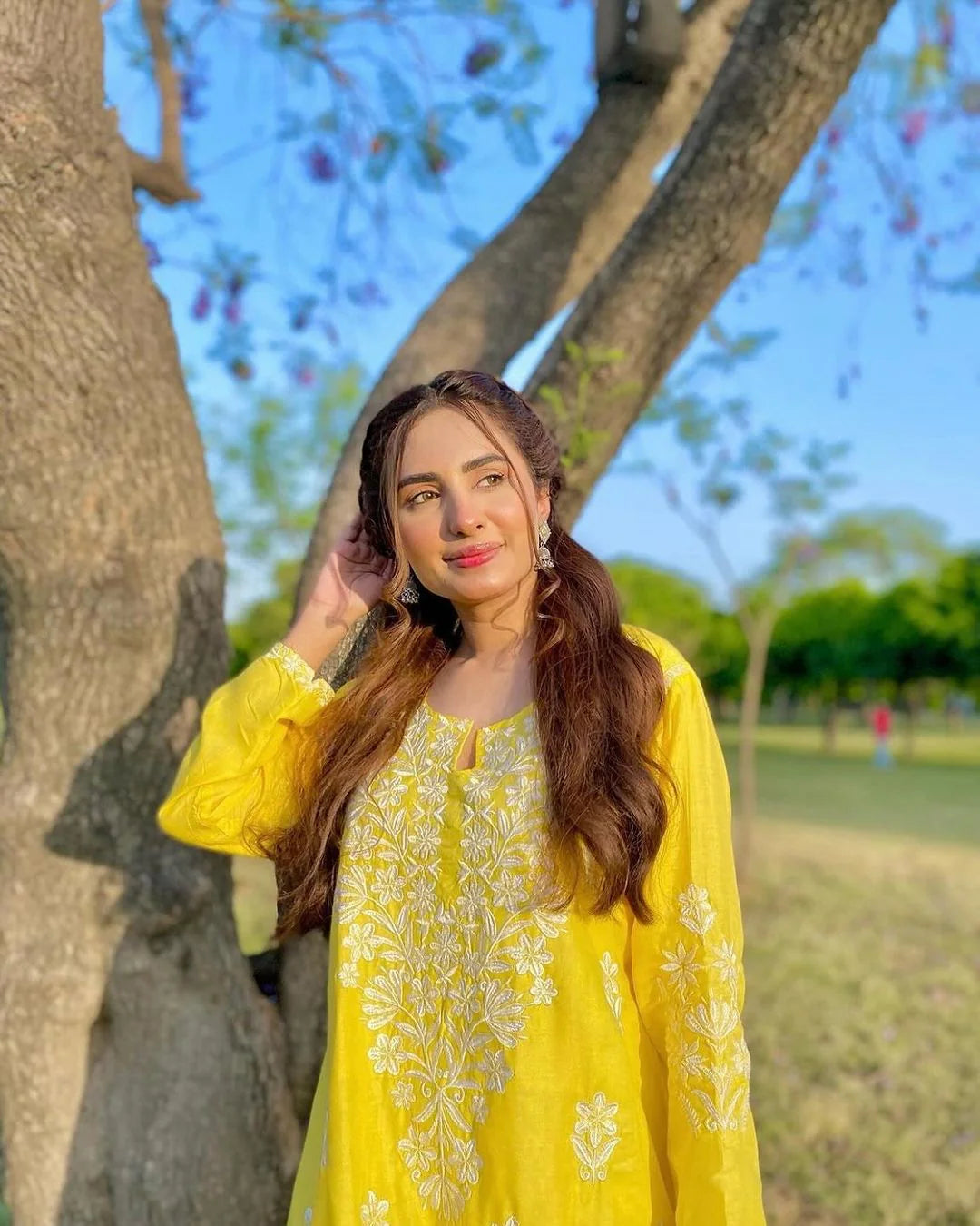 Yellow Indian Kurti