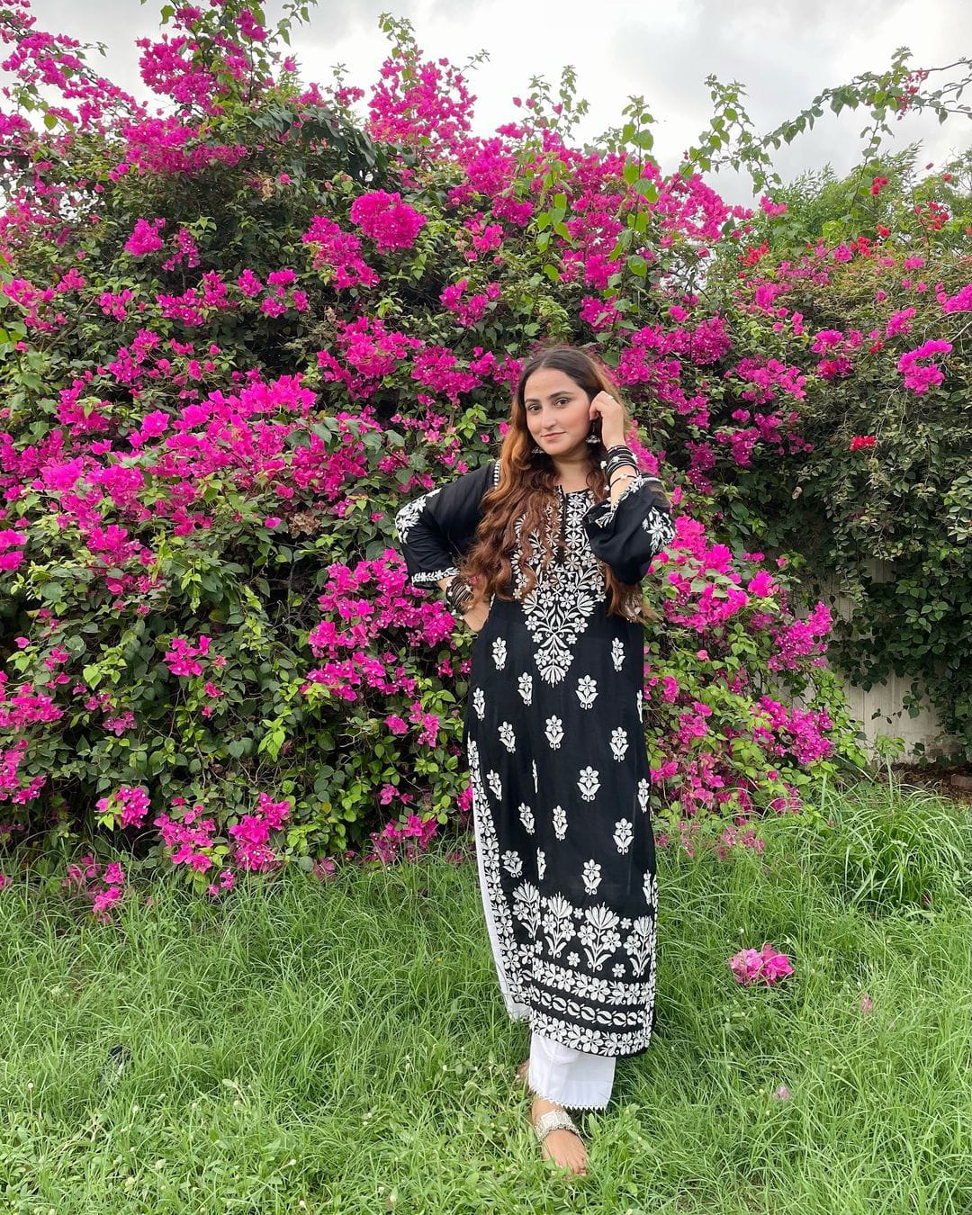 Black Indian Kurti