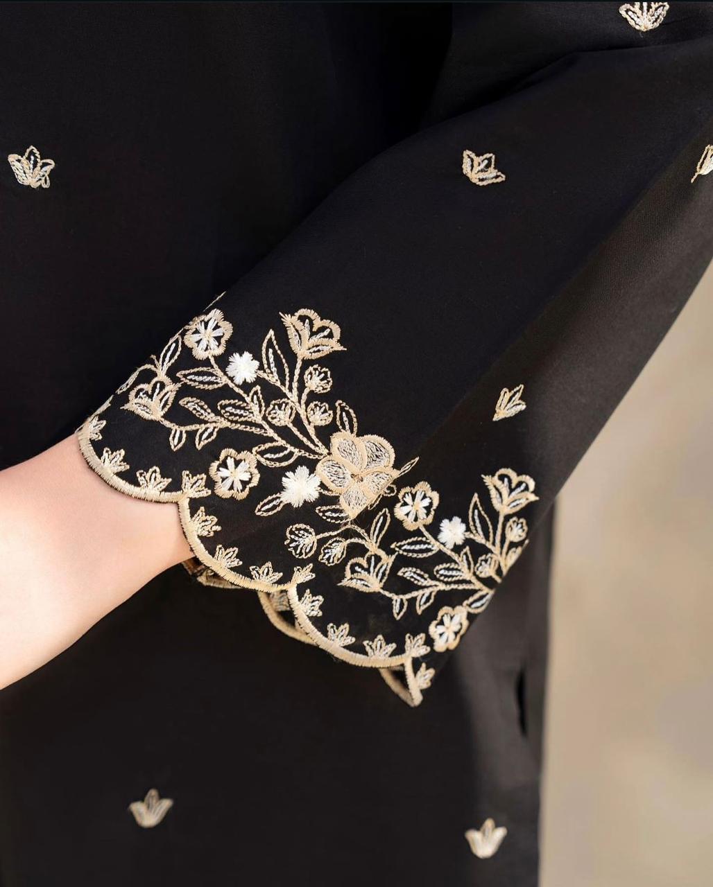 Tehzeeb Embroidery stitched dress