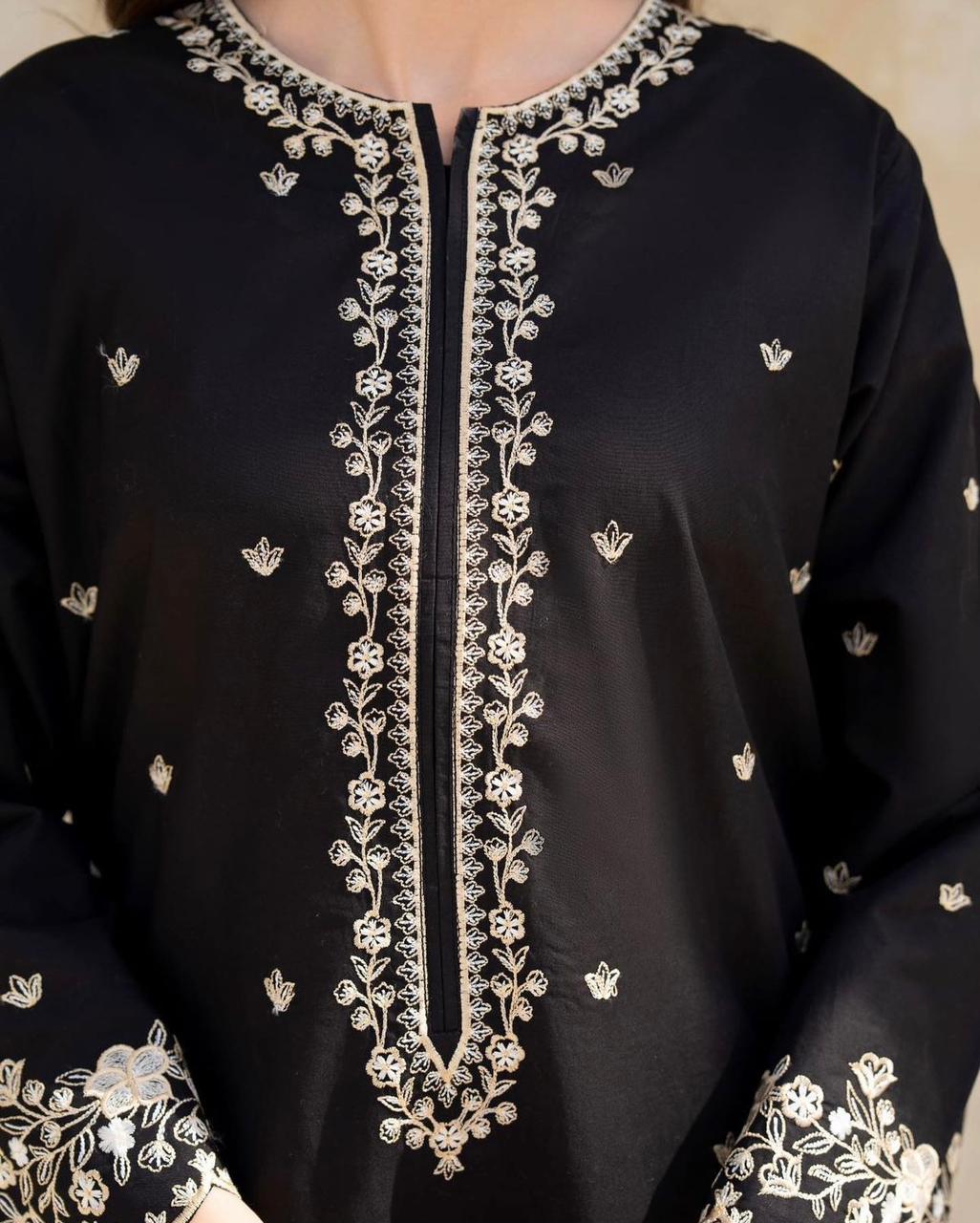 Tehzeeb Embroidery stitched dress