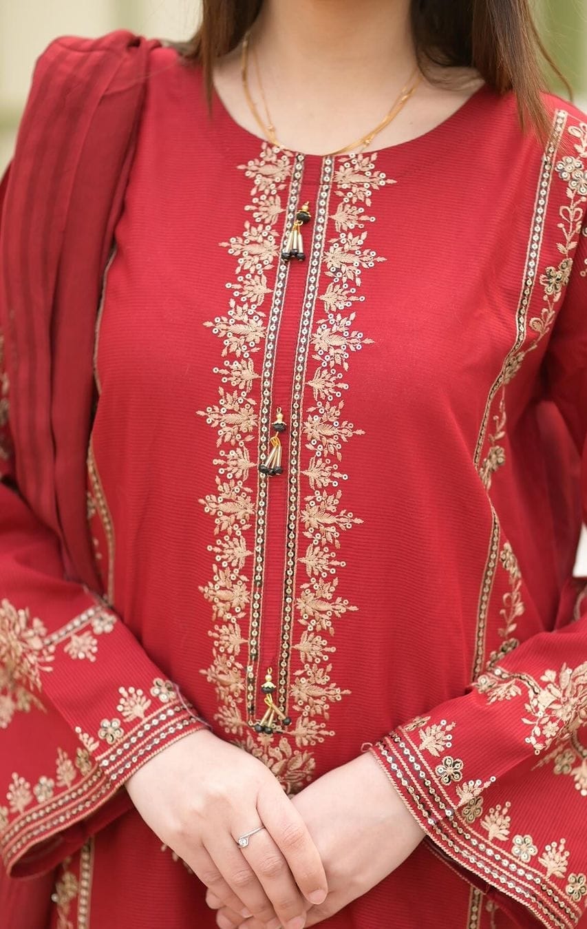 Fancy Sequence work ready to wear dress