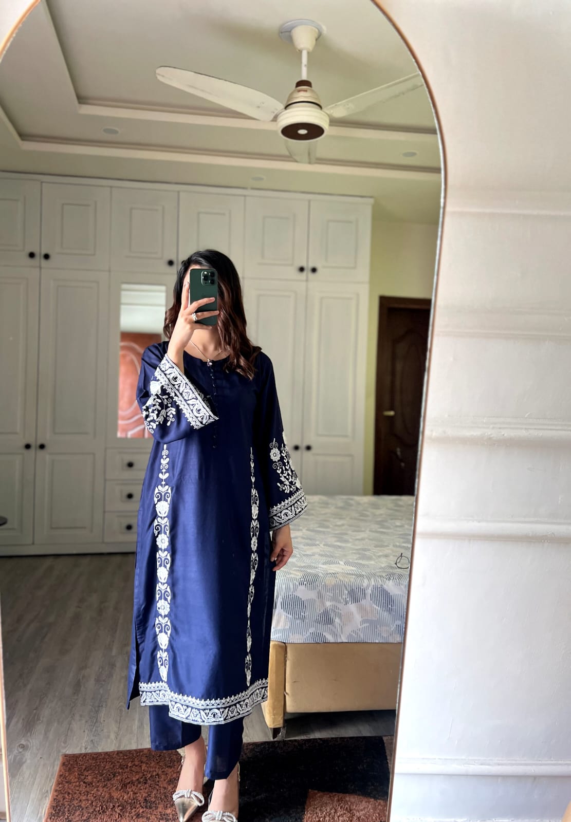 Arzu Blue long length dress