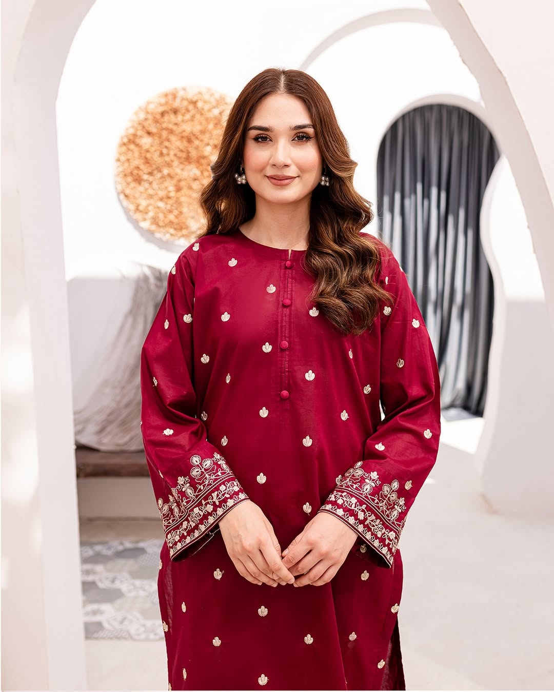 Haseen Embroidery stitched dress