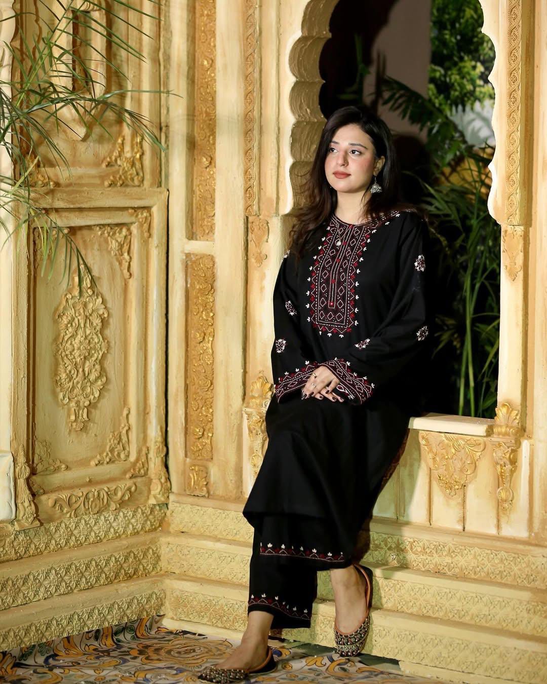 Sindhi fully Embroidered dress