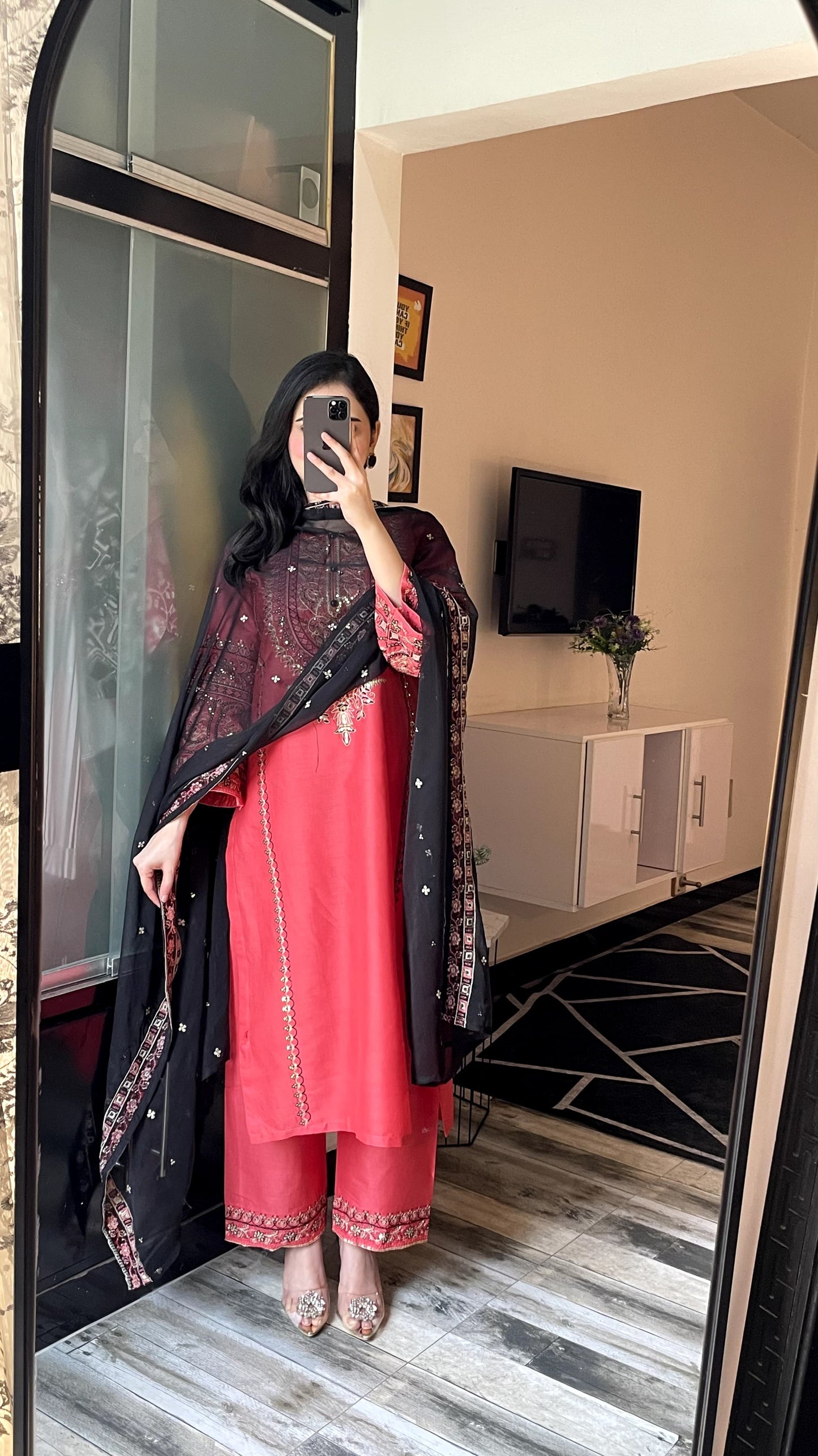 Noor full embroidered