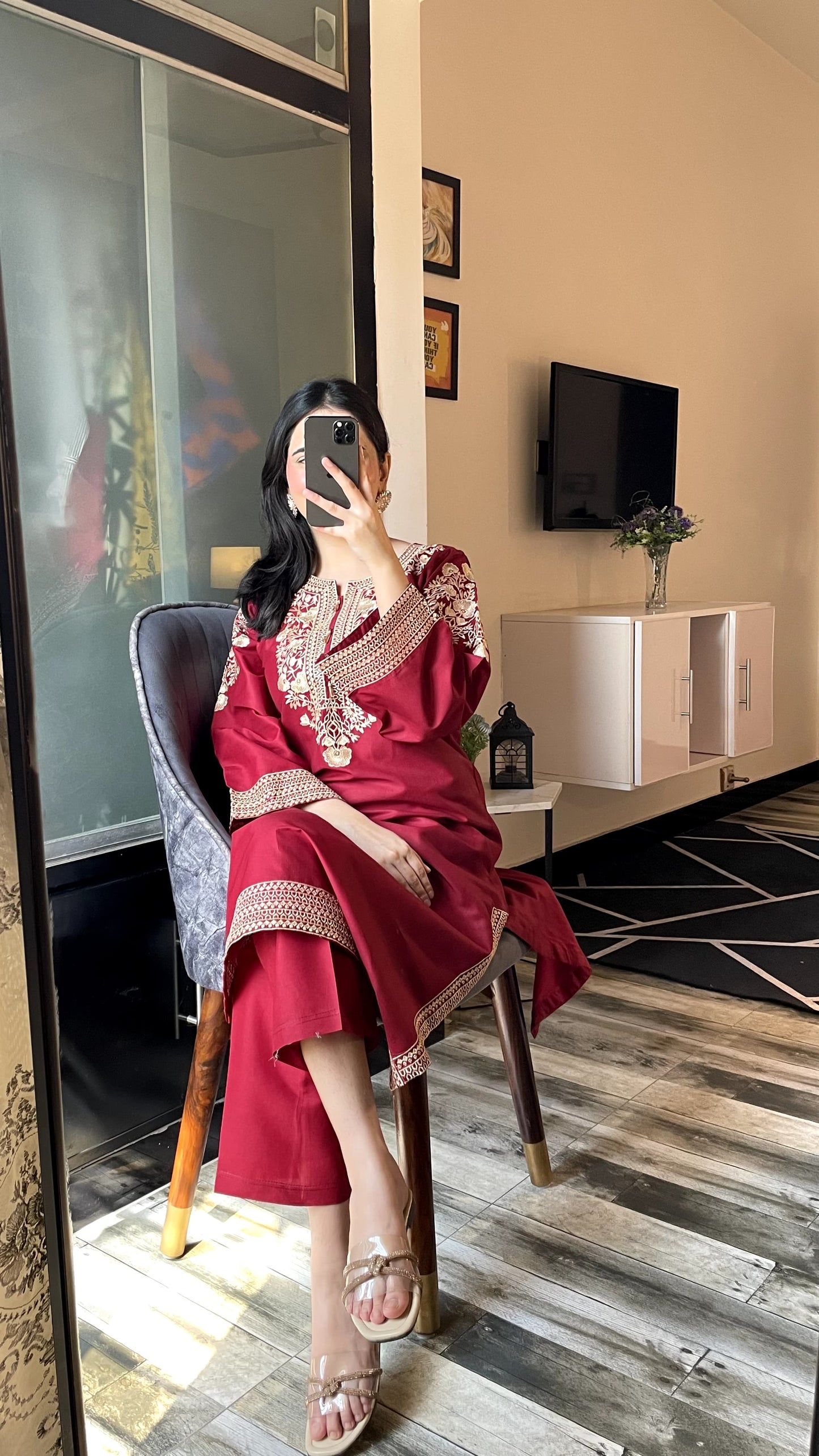 Laiba Embroidery 2 piece