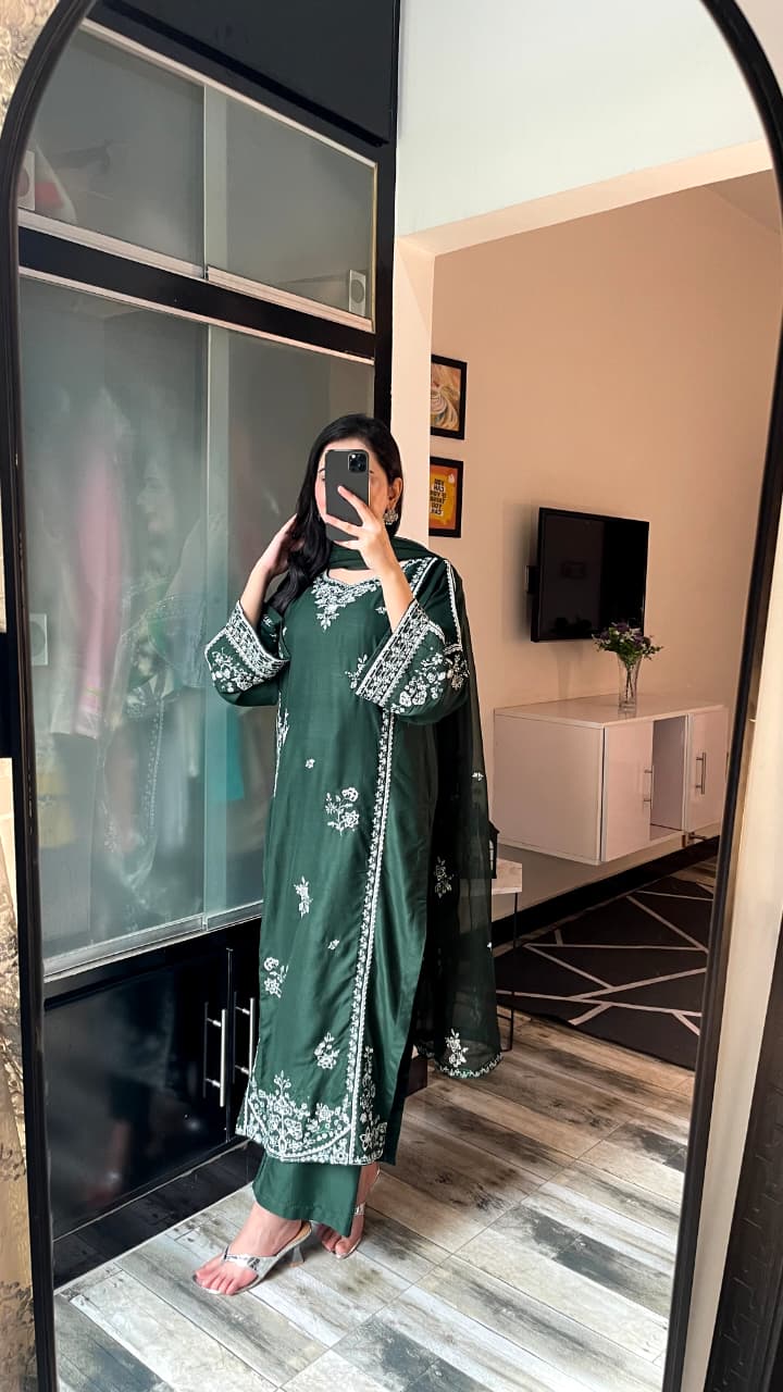 Grace Embroidery 3 piece