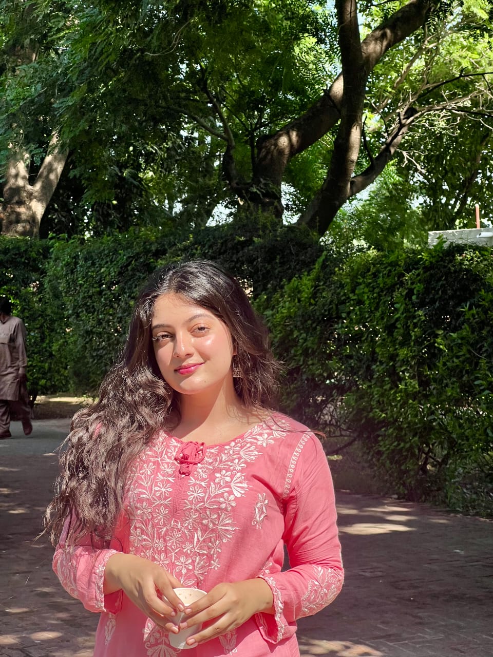 Pink Indian Short Kurti