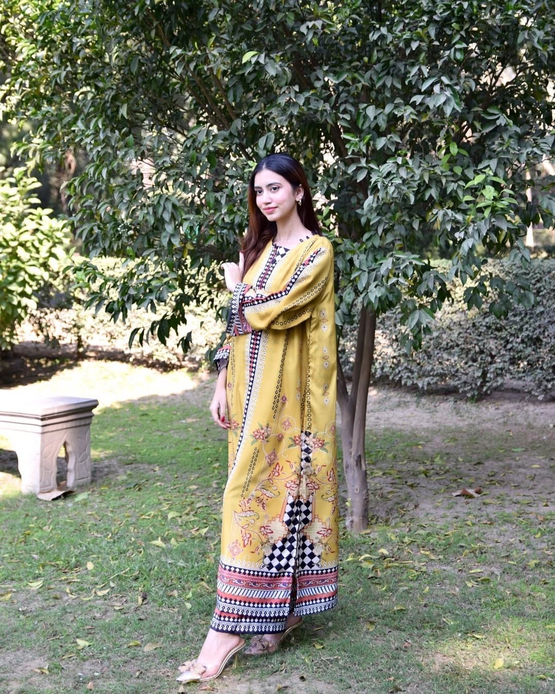 Yellow Blush Printed Co ord