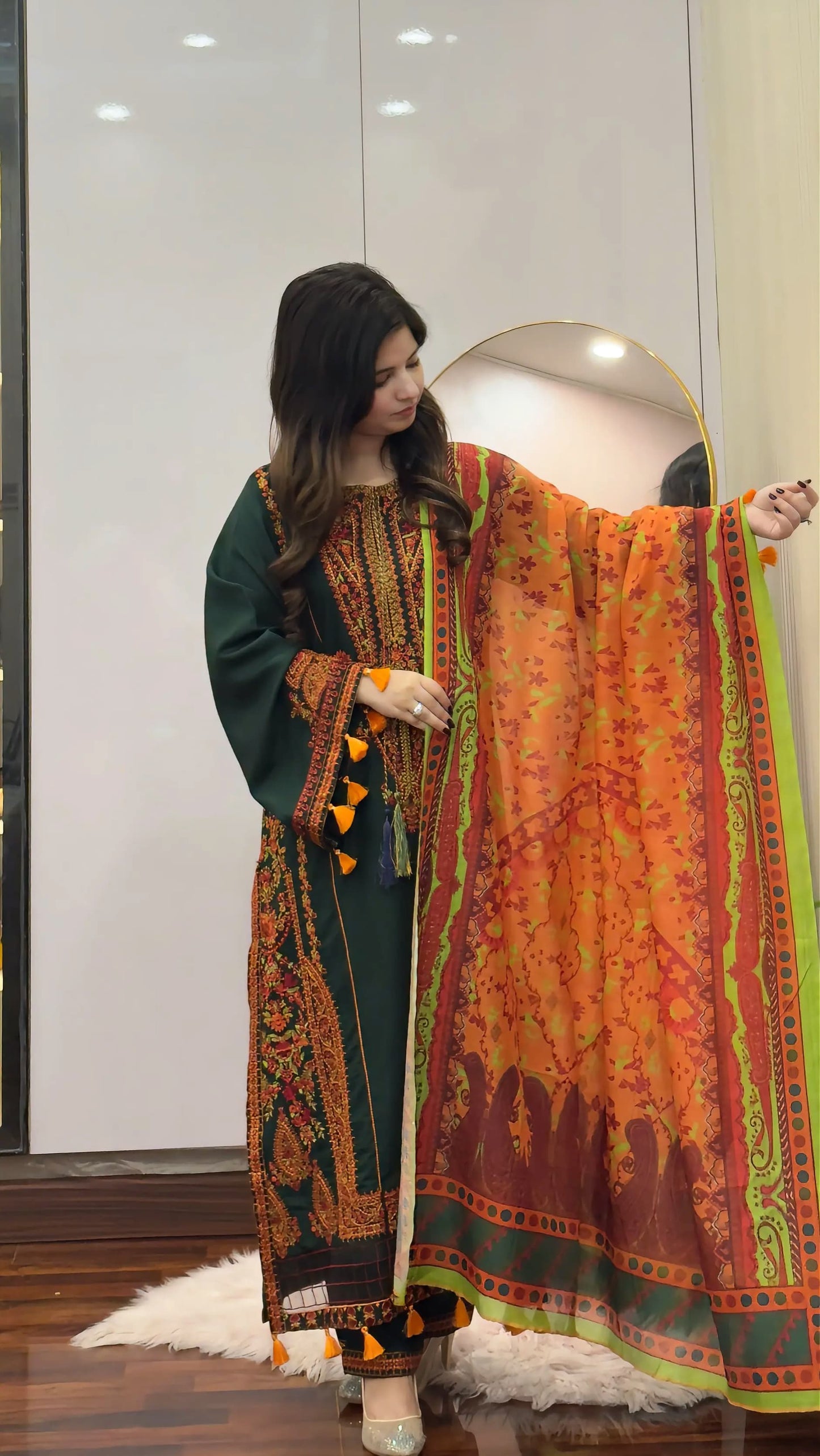 Zargul 3 piece ready to wear dress