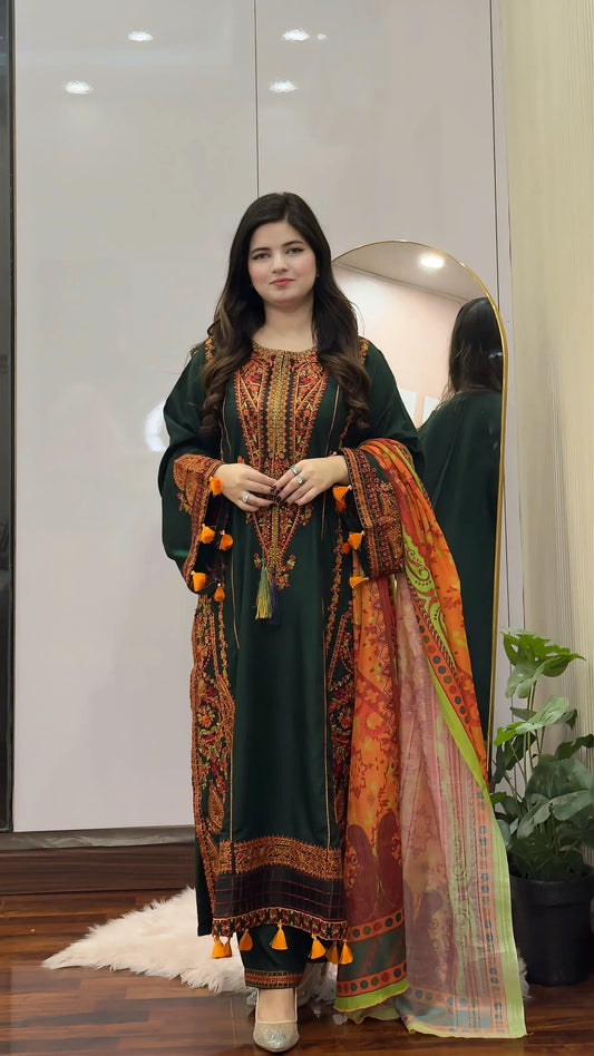 Zargul 3 piece ready to wear dress