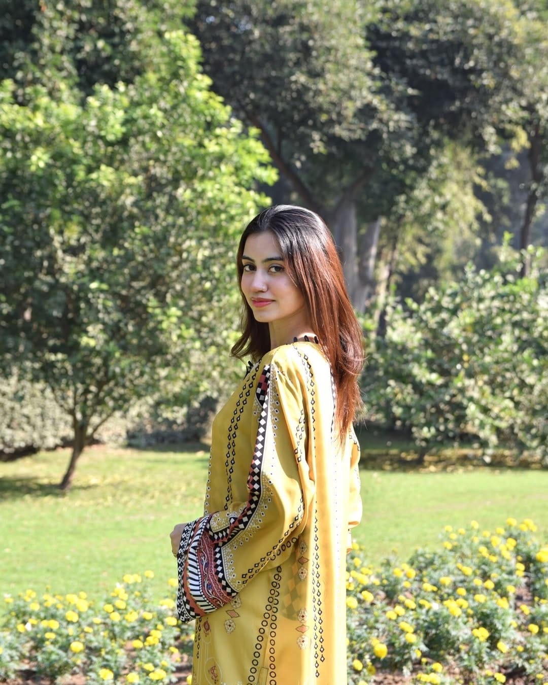 Yellow Blush Printed Co ord