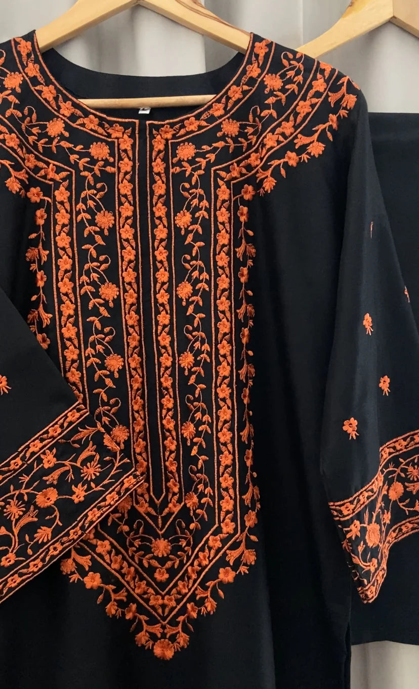 Taabir fully embroidered dress