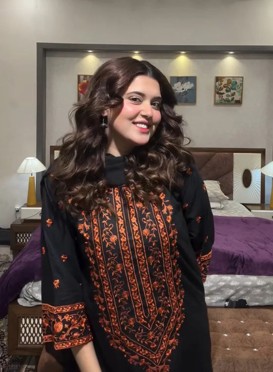 Taabir fully embroidered dress