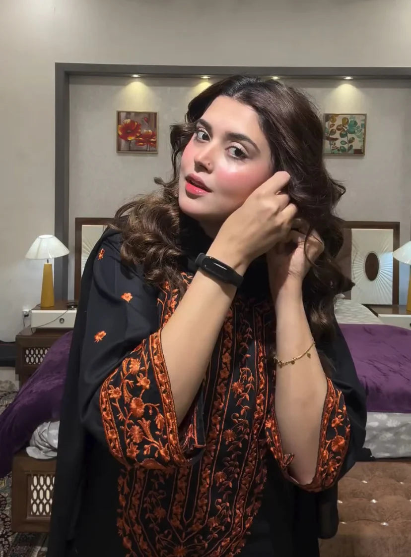 Taabir fully embroidered dress