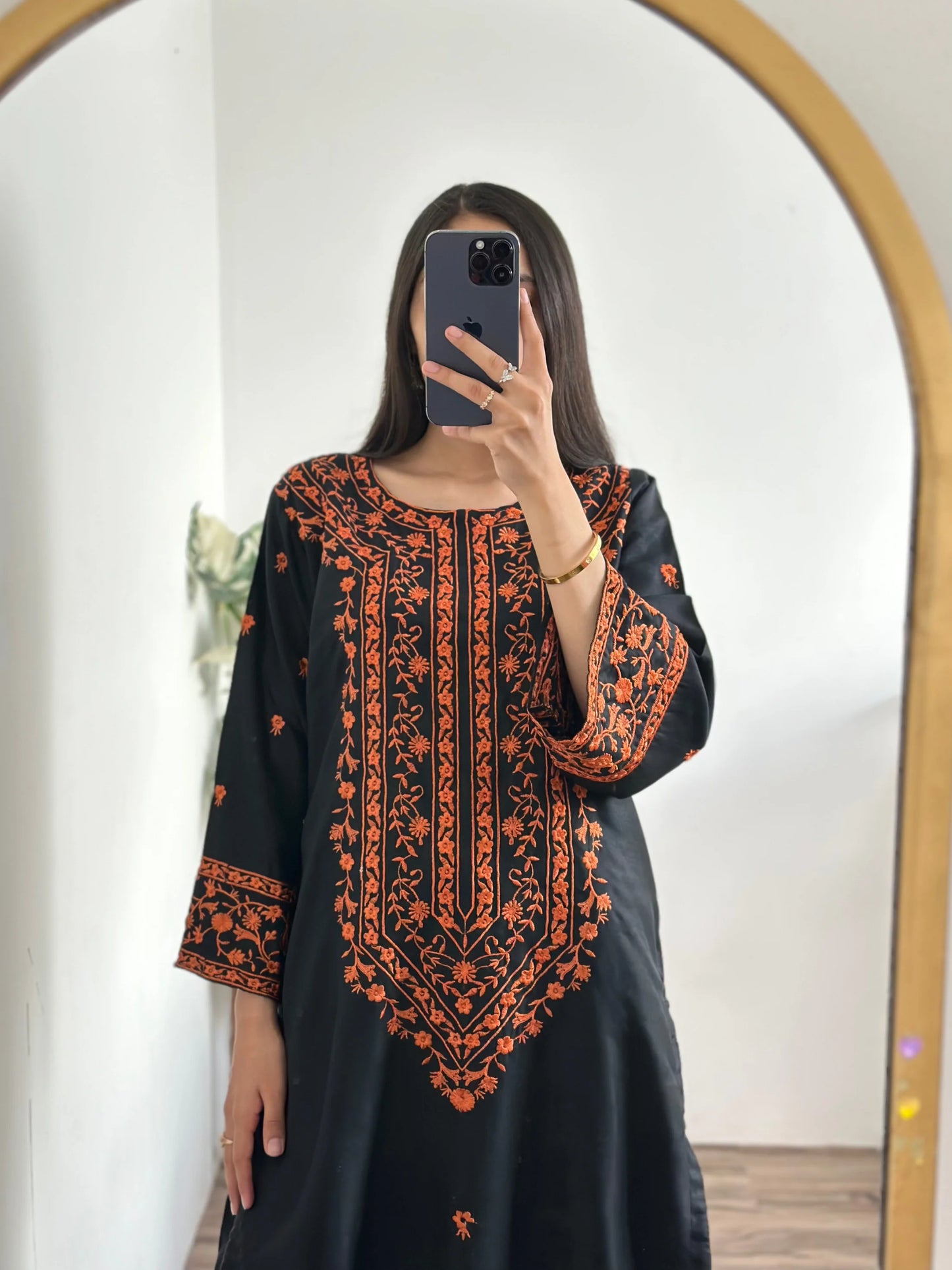 Taabir fully embroidered dress